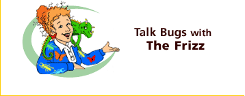 Talk bugs with Magic Schoolbus Mrs. Frizzle