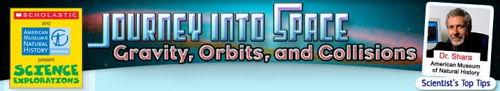 Journey Into Space: Gravity, Orbits, and Collisions