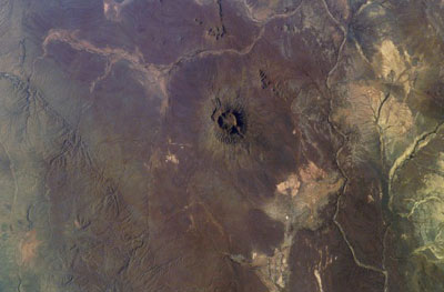 Roter Kamm Crater in Namibia, Africa