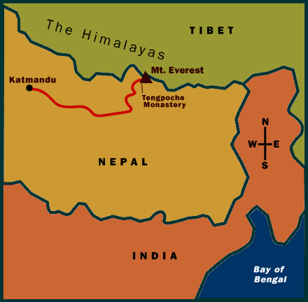Everest Map