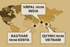 Virpal, Quynh, and Kauthar