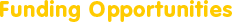 Funding Opportunities