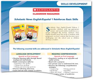 Scholastic News English/Espanol Skills Development PDF