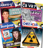 Magazines in French