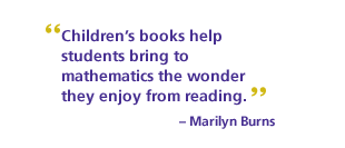 Marilyn Burns - Math Books Quote