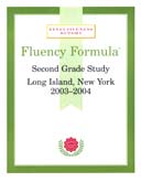 Fluency Forumula Second Grade Study Long Island, New York 2003-2004
