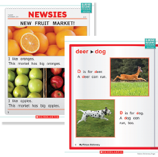 Example Sheets: "Newsies" and "Deer Dog"