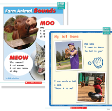 Example Sheets: "Farm Animal Sounds" and "My Ball Game"