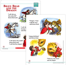 Example Sheets: "Brave Brad and the Dragon"