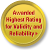 SRI Awarded Highest Rating for Validity and Reliability by the National Center on Response to Intervention