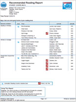 Recommended Reading Report