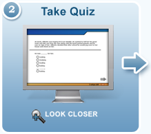 Students to Quizzes on the Computer