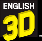 English 3D logo