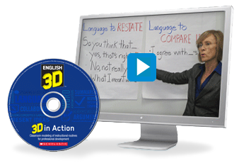 Scholastic English 3D Professional Development DVD