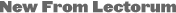 New From Lectorum