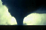 A tornado touches the ground for only a couple of minutes, but those minutes are destructive. (National Oceanic and Atmospheric Administration/Department of Commerce)