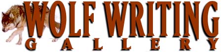 Wolf Writing Headline