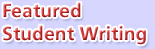 Featured Student Writing