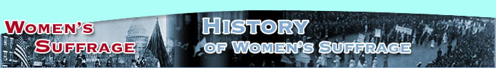 History of Women's Suffrage