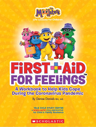 Cover of Moodsters First Aid for Feelings Book - English