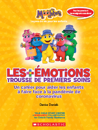 Cover of Moodsters First Aid for Feelings Book - French