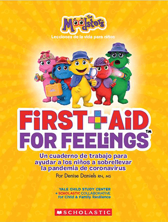 Cover of Moodsters First Aid for Feelings Book - Spanish
