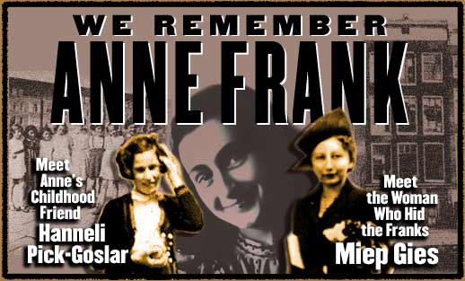 We Remember Anne Frank