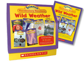 Science Vocabulary Readers | Wild Weather