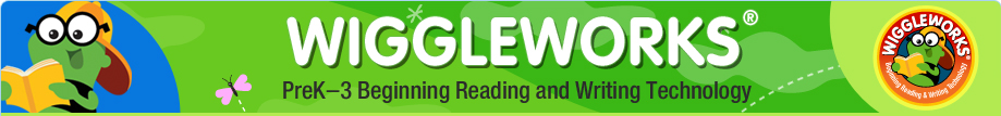 WiggleWorksÂ® Grades K-3 Beginning Reading and Writing Technology