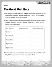 The Great Melt Race