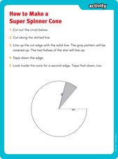 How to Make a Super Spinner Cone