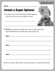 Invent a Super Spinner