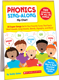 Phonics Sing-Along Flip Chart